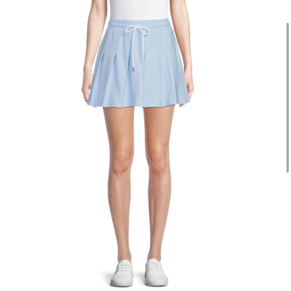 Drawstring Pleated Mini Skirt by No Boundaries